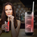 9" Glow Motion Straws - Red